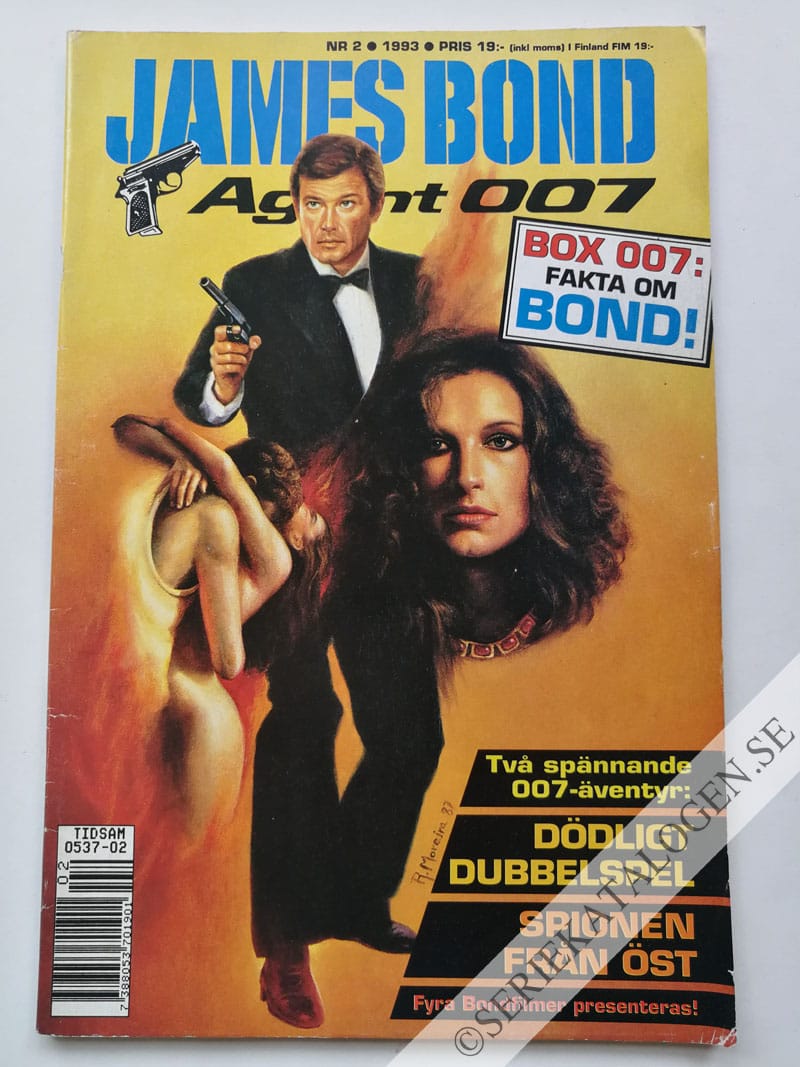Framsida på James Bond agent 007 #2 (1993)