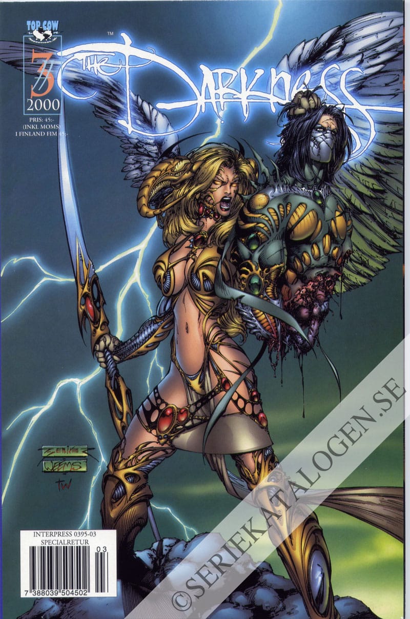 Framsida på The Darkness #3 (2000)