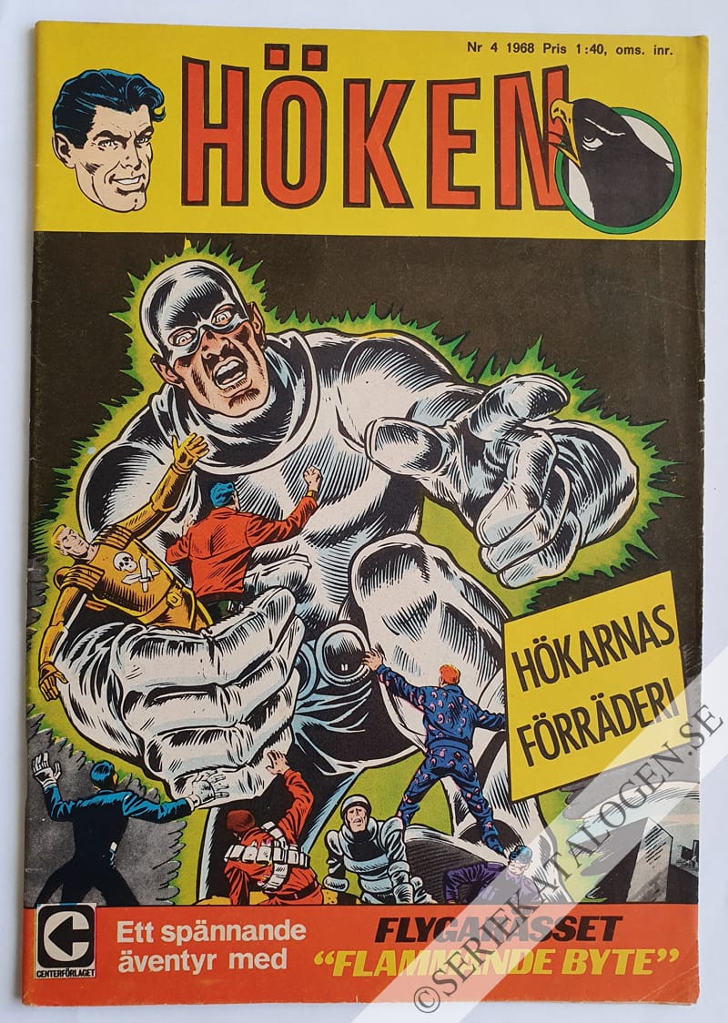 Framsida på Höken #4 (1968)