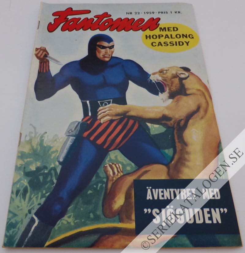 Framsida på Fantomen #22 (1959)
