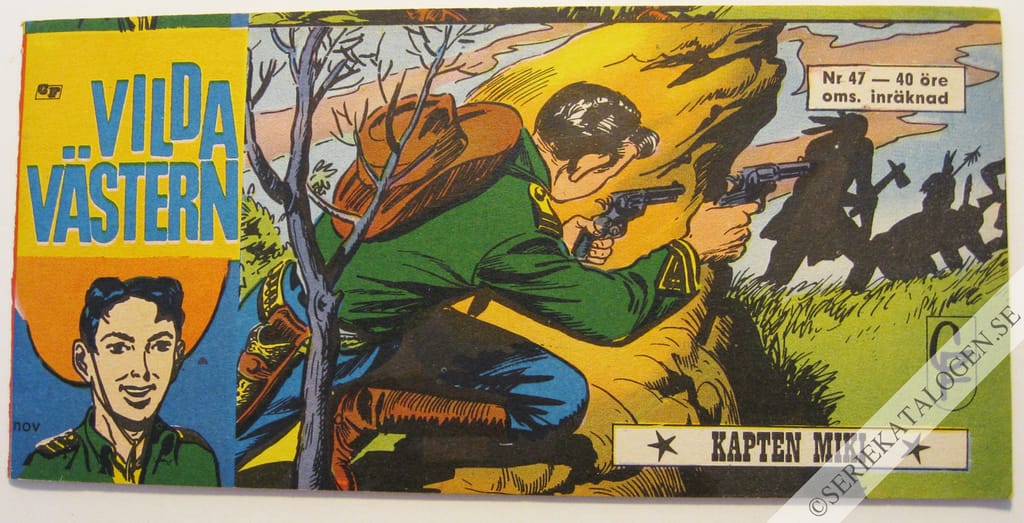 Framsida på Vilda Västern #47 (1964)
