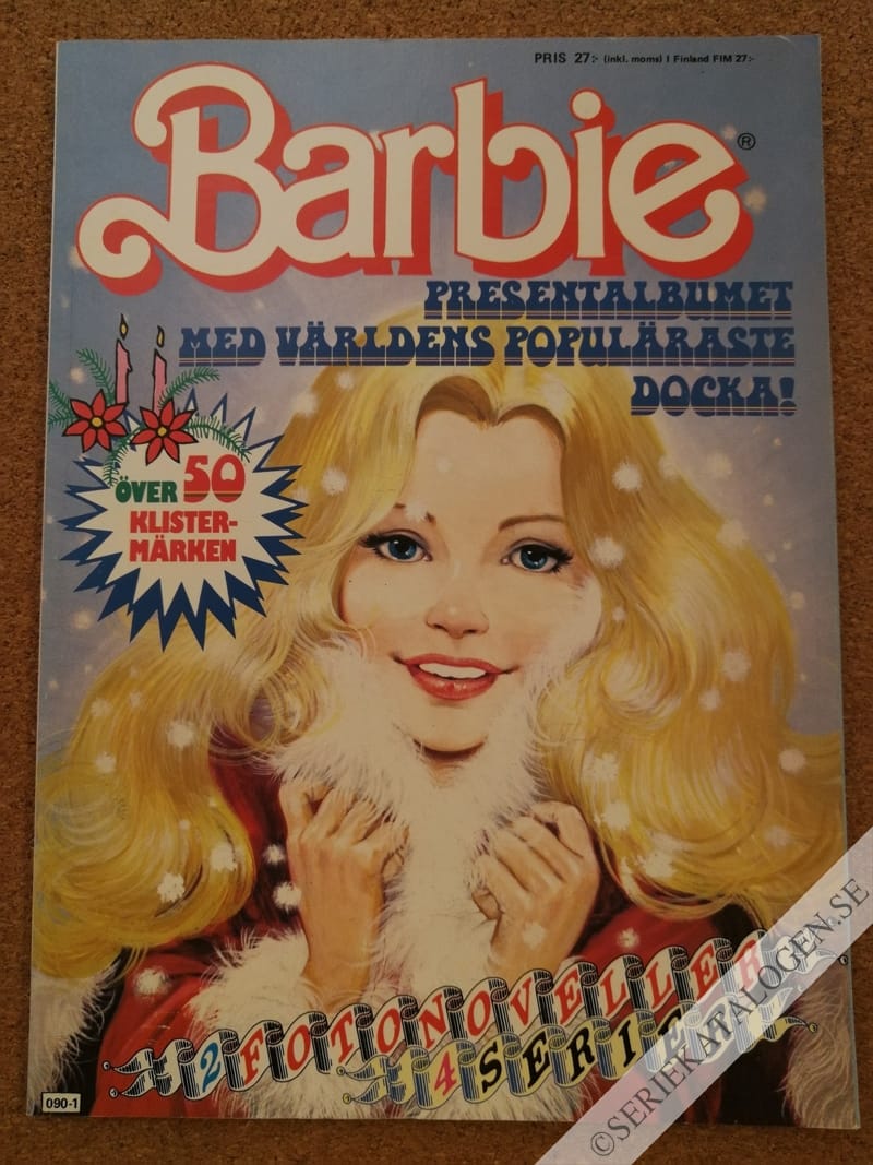 Framsida på Barbie presentalbum # (1986)