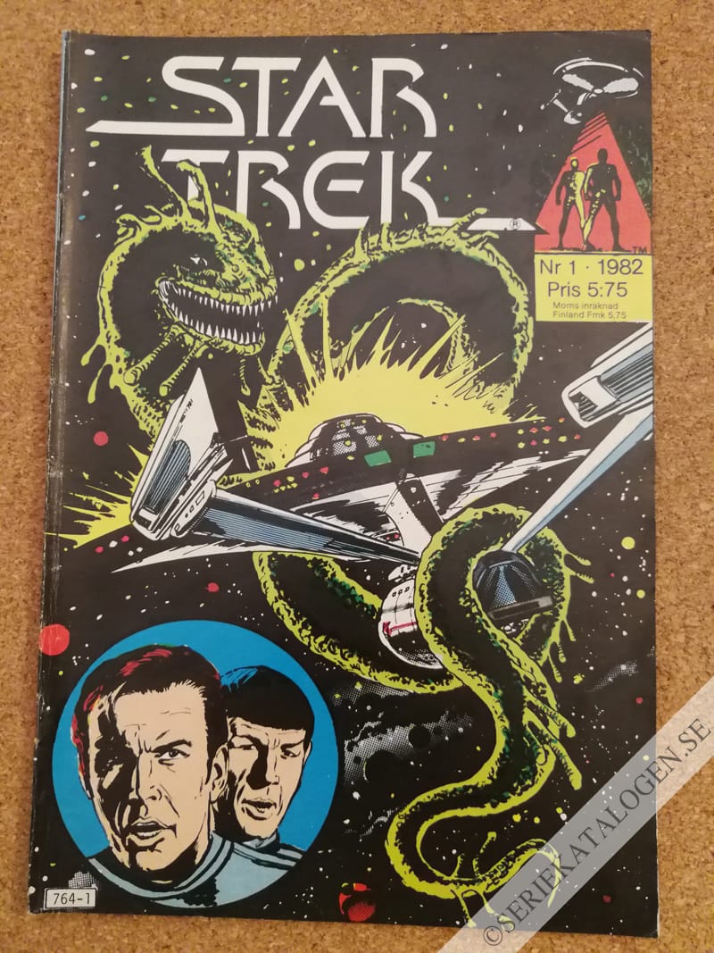 Framsida på Star Trek #1 (1982)