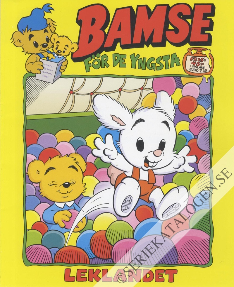 Framsida på Bamse för de yngsta #8 - Leklandet (2024)