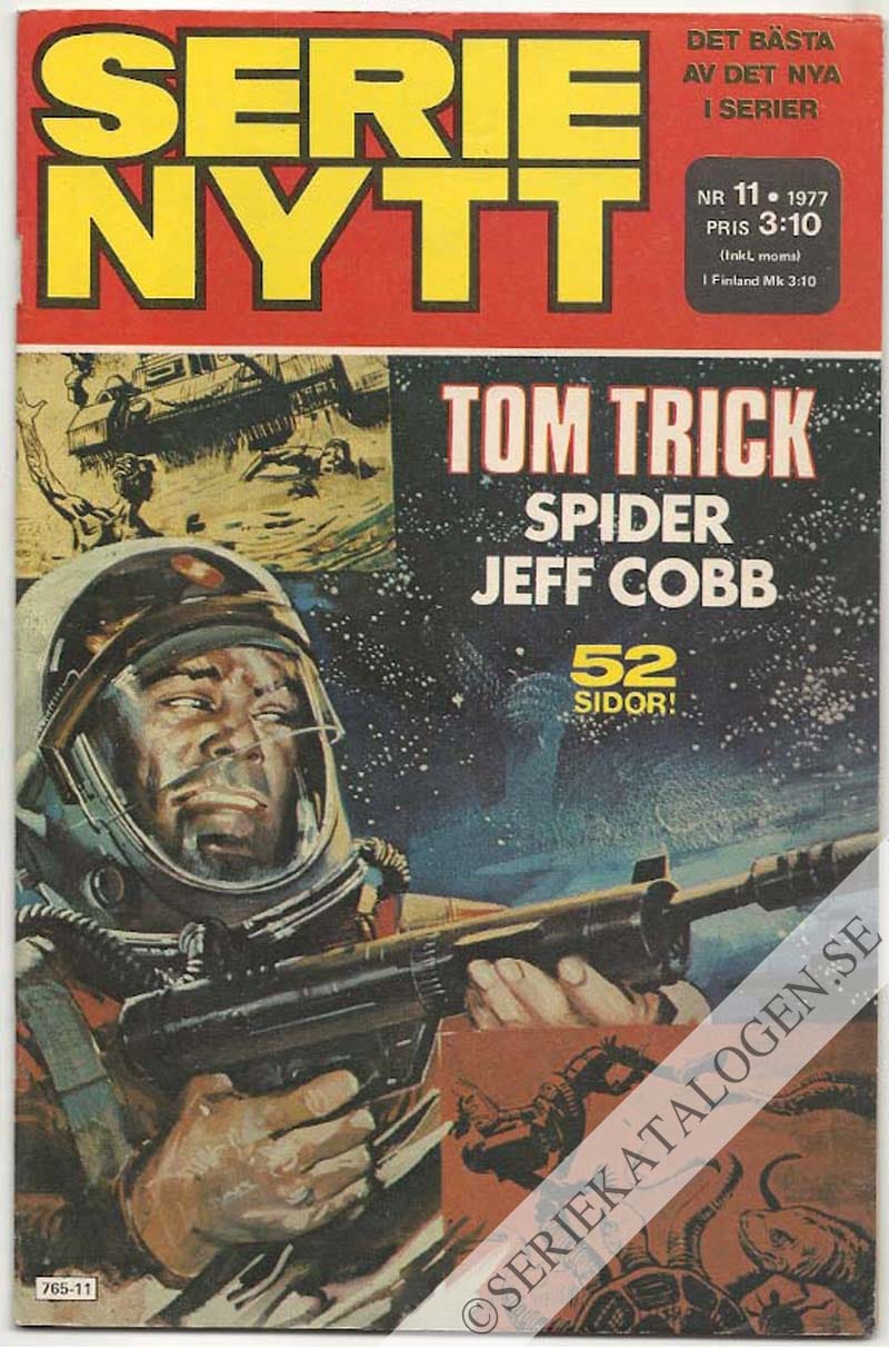 Framsida på Serie-Nytt #11 (1977)