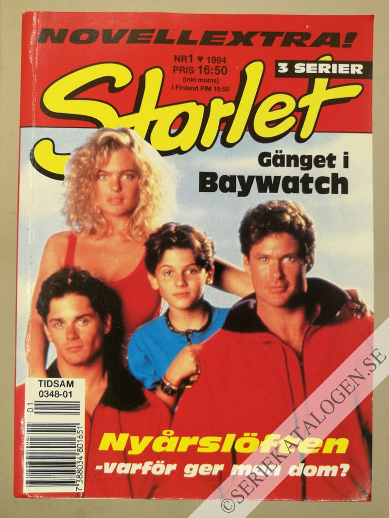 Framsida på Starlet #1 (1994)