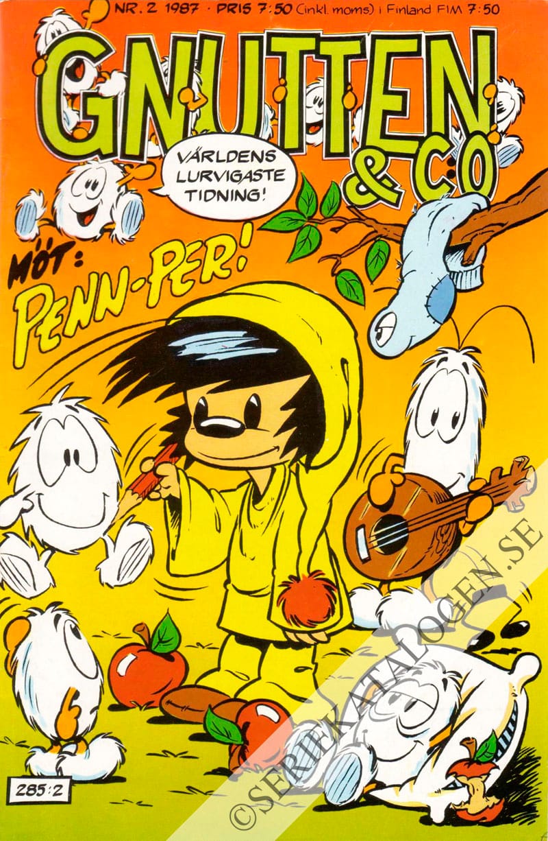 Framsida på Gnutten & C:o #2 (1987)
