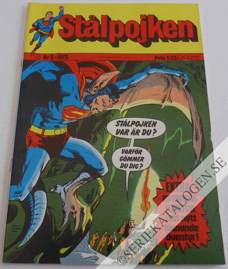 Framsida på Stålpojken #2 (1972)