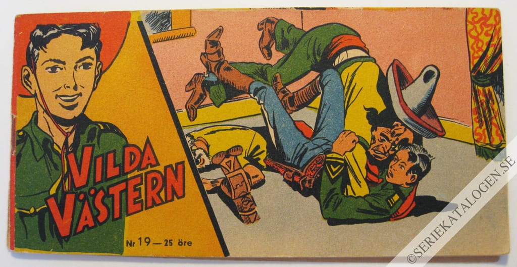 Framsida på Vilda Västern #19 (1957)