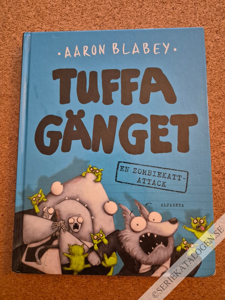 Framsida på Tuffa gänget En zombiekatt-attack (2018)