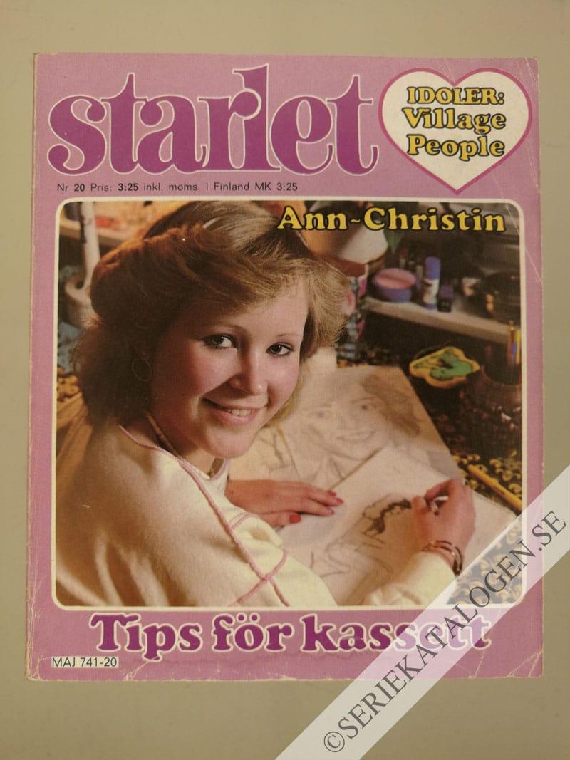 Framsida på Starlet #20 (1979)