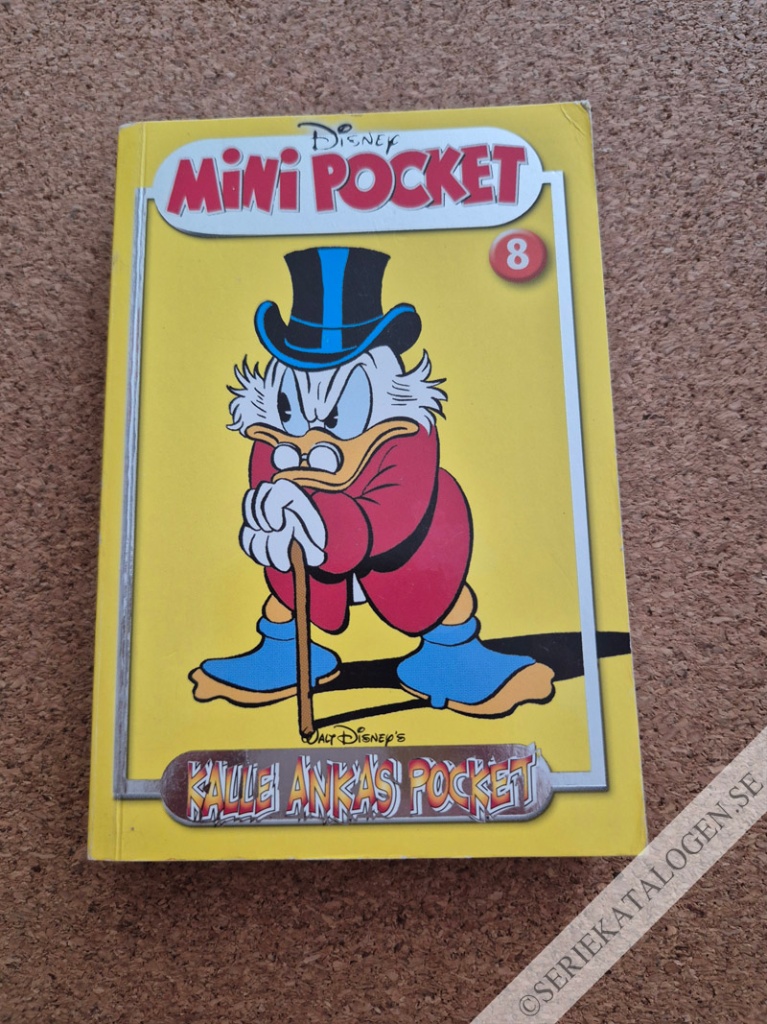 Framsida på Kalle Ankas Mini Pocket #8 (2006)