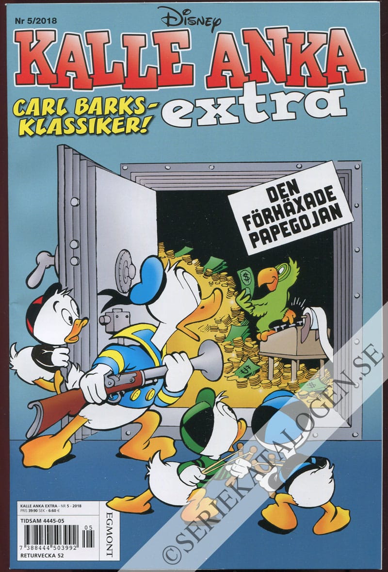 Framsida på Kalle Anka Extra #5 (2018)