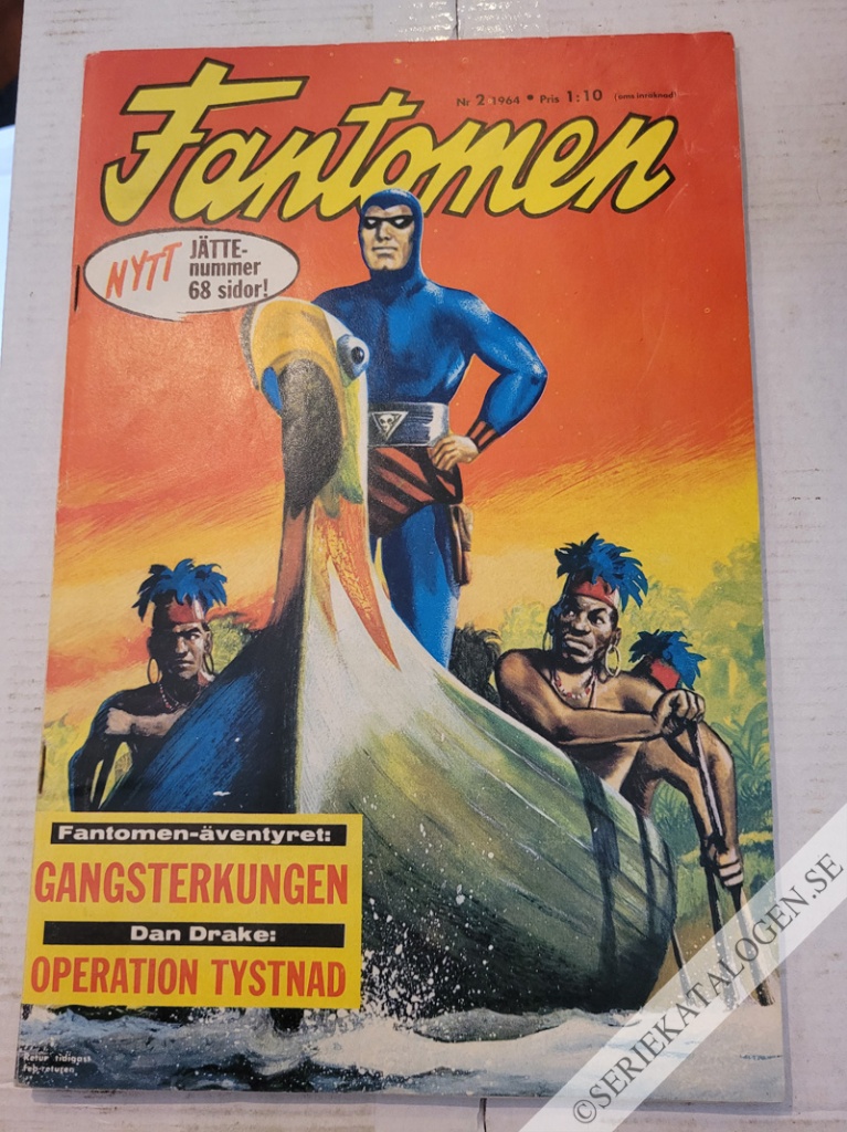 Framsida på Fantomen #2 (1964)