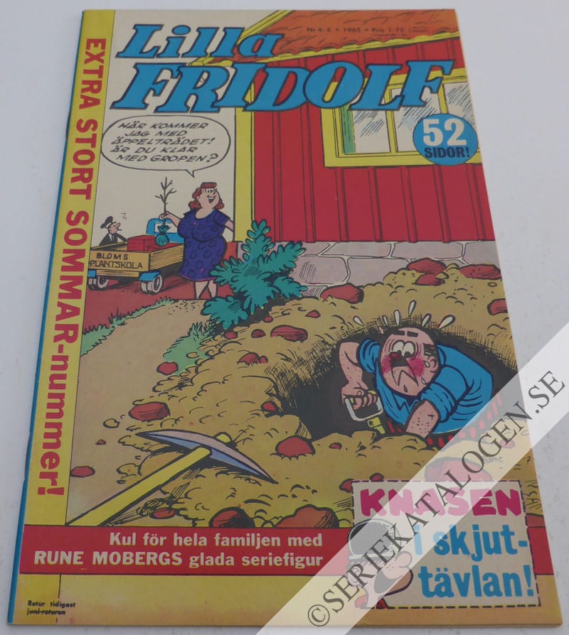 Framsida på Lilla Fridolf #4-5 (1965)