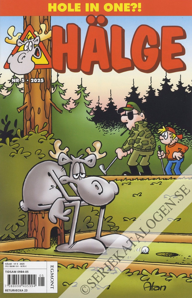 Framsida på Hälge #5 (2025)