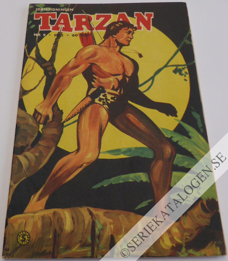 Framsida på Tarzan #9 (1952)