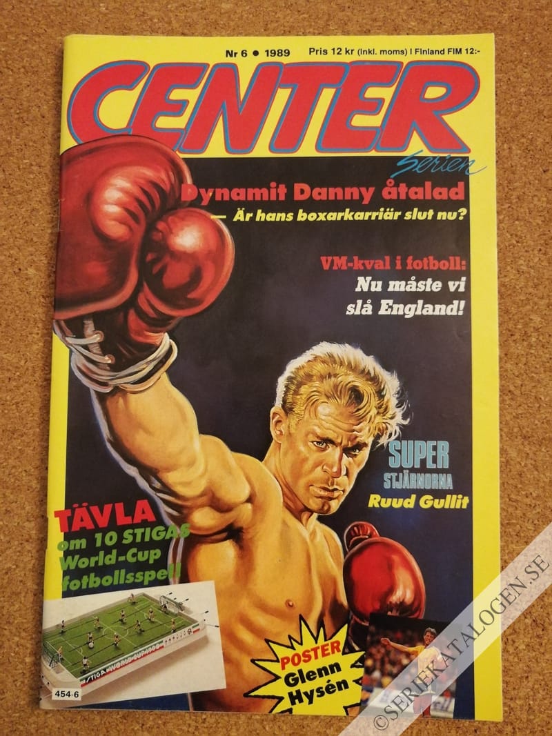 Framsida på Centerserien #6 (1989)