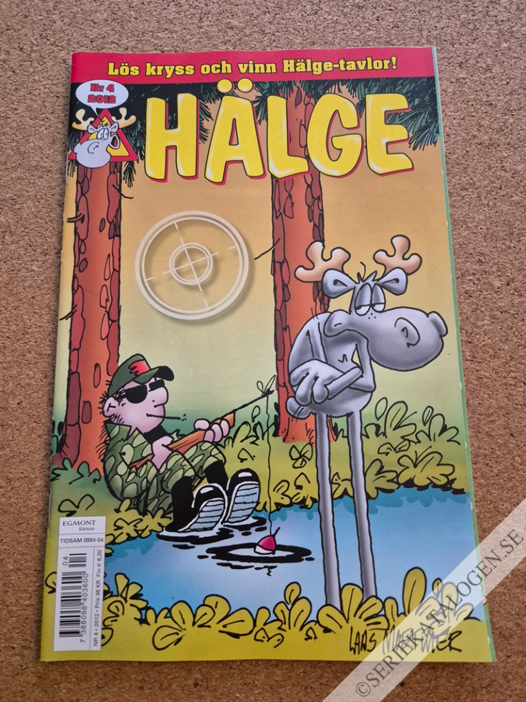 Framsida på Hälge #4 (2012)