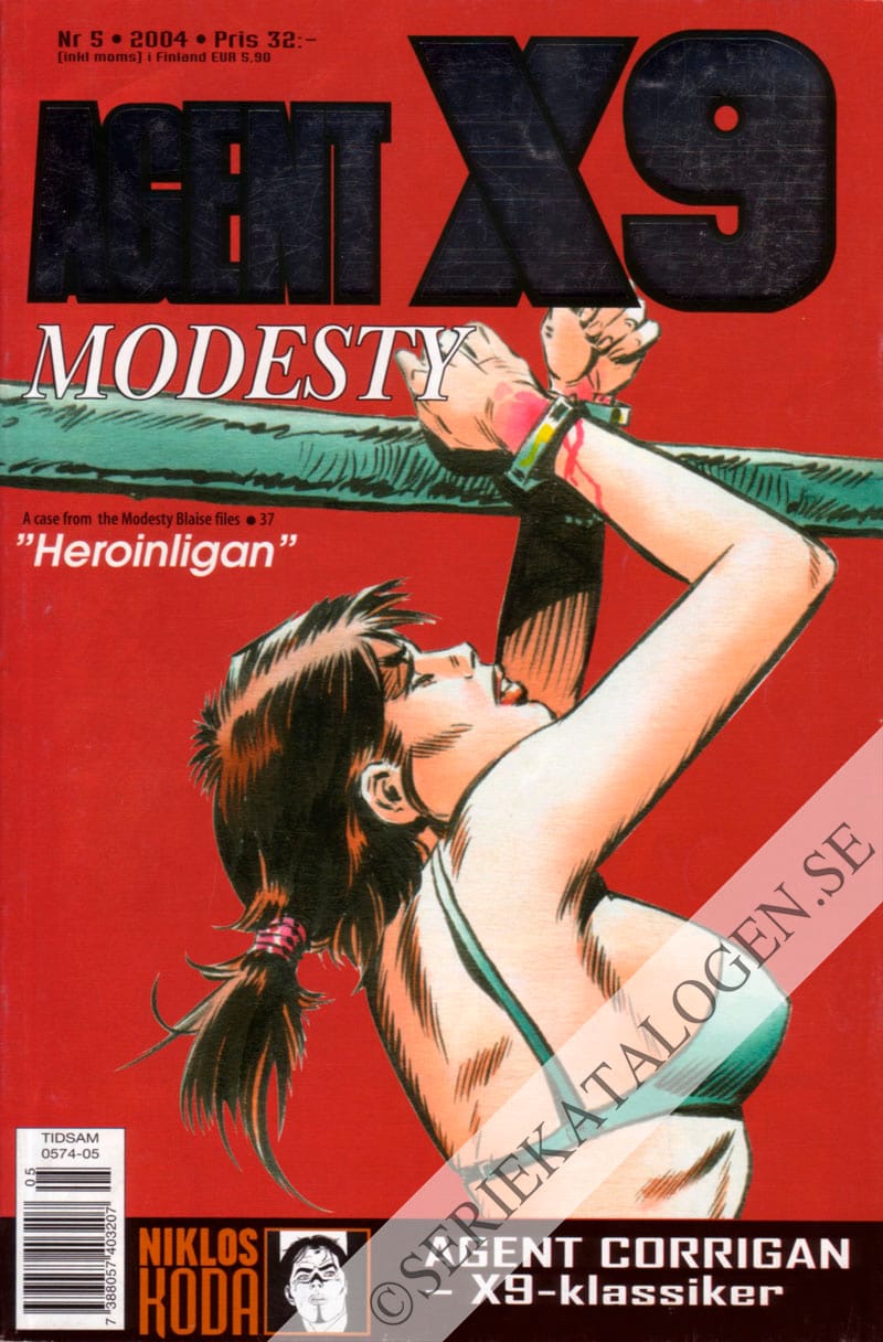 Framsida på Agent X9 #5 (2004)