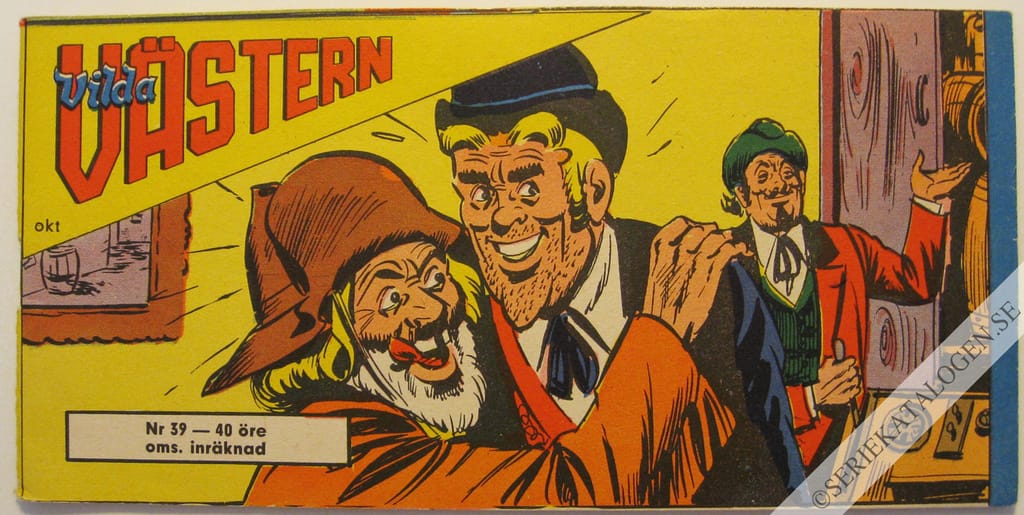 Framsida på Vilda Västern #39 (1965)