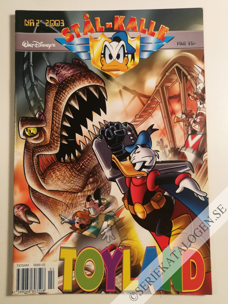 Framsida på Stål-Kalle #2 - Toyland (2003)
