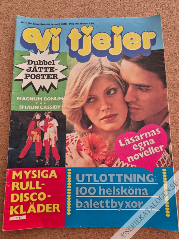 Framsida på Vi tjejer #1 (1980)