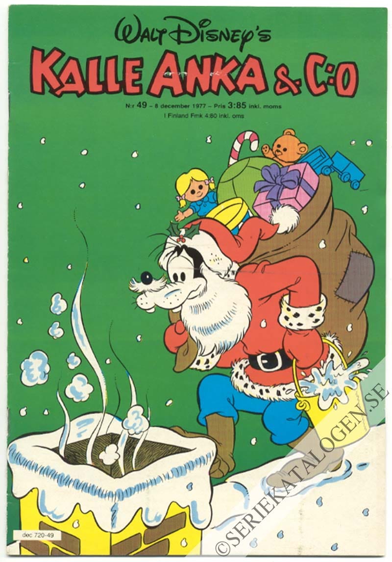 Framsida på Kalle Anka & C:o #49 (1977)