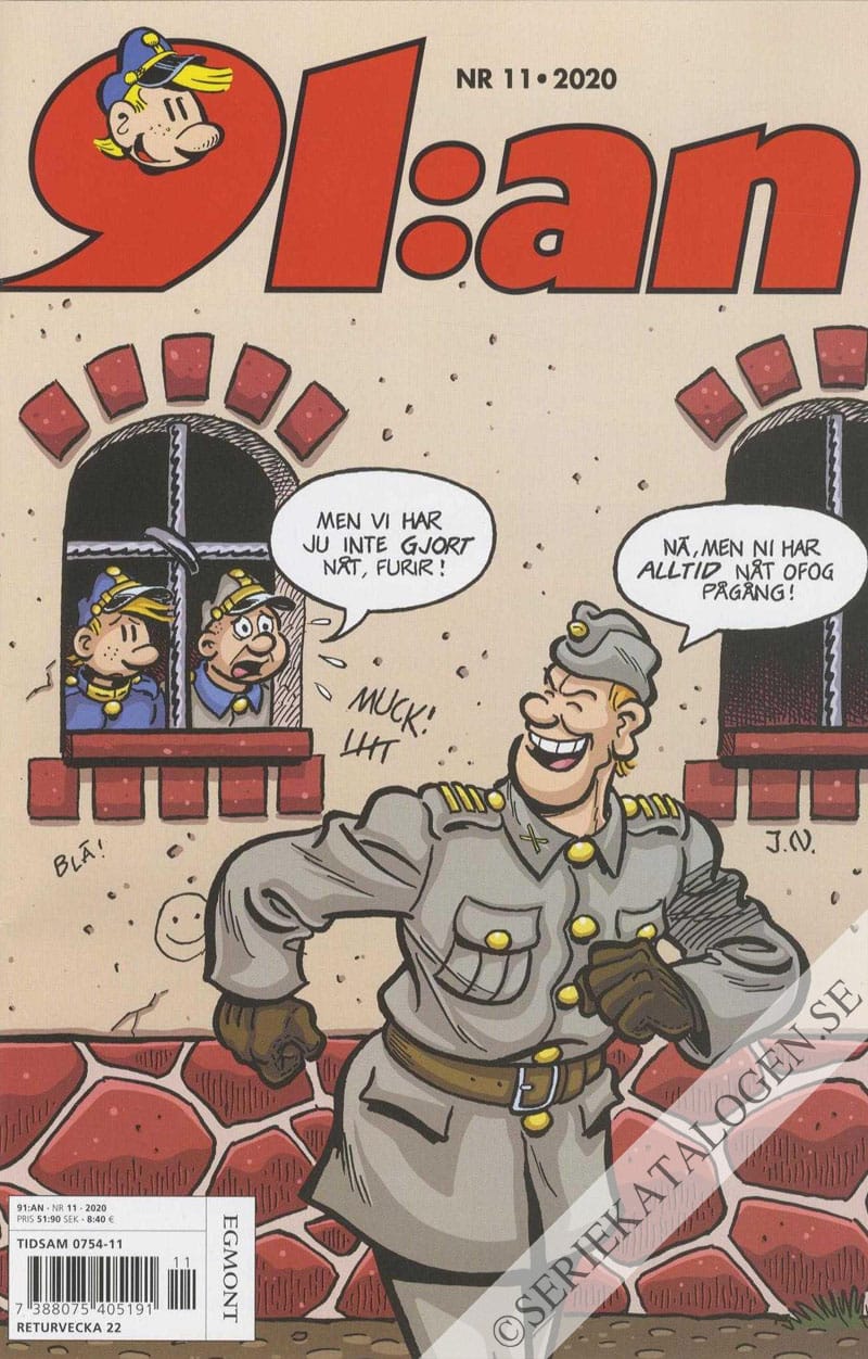 Framsida på 91:an #11 (2020)