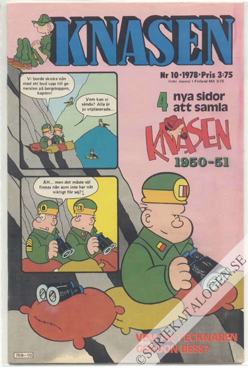 Framsida på Knasen #10 (1978)