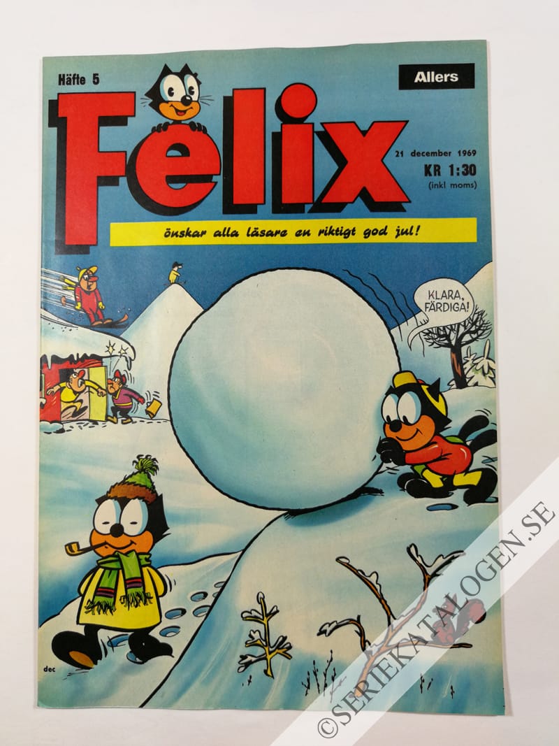 Framsida på Felix #5 (1969)