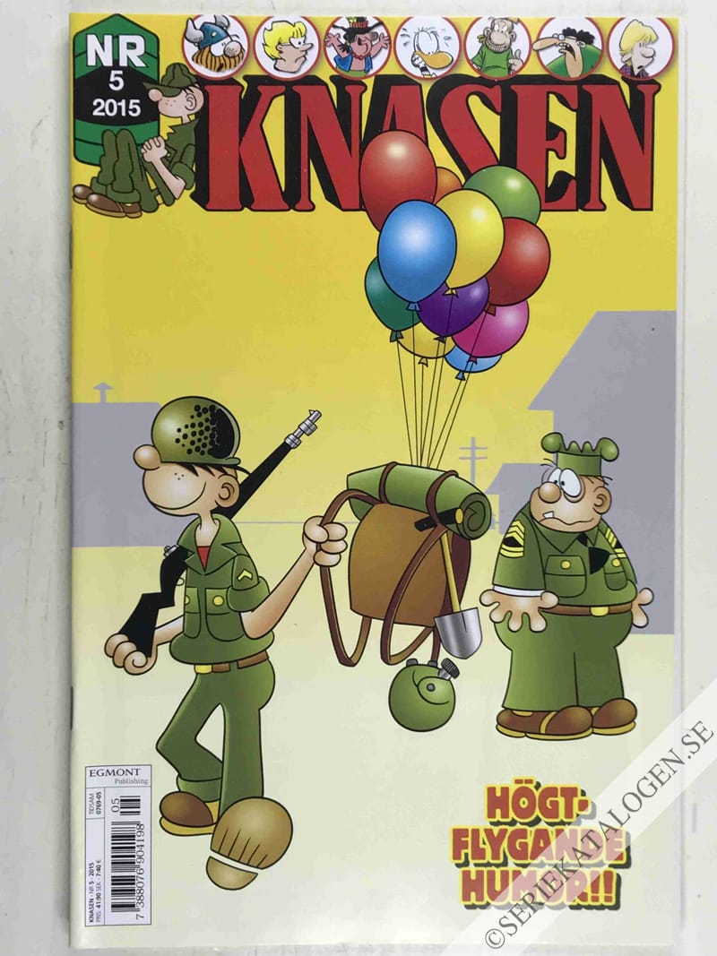 Framsida på Knasen #5 (2015)