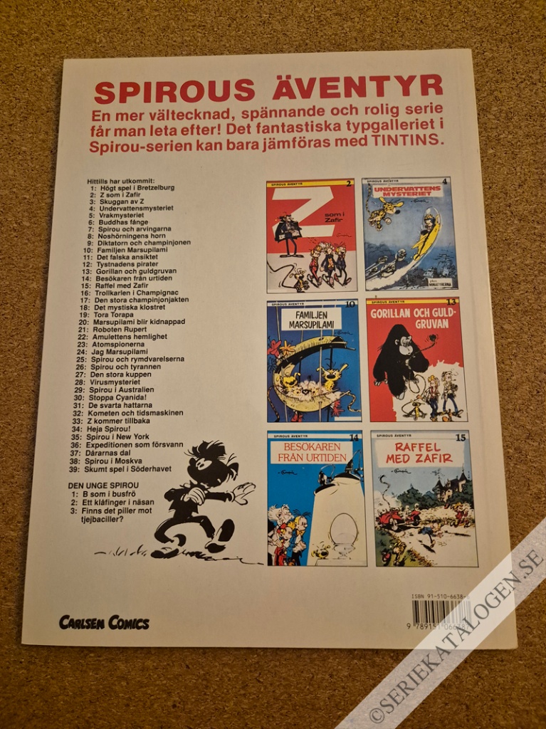 Baksida på Finns det piller mot tjejbaciller? (1993)