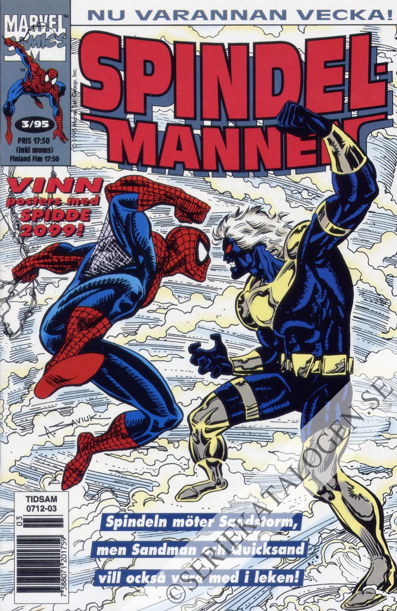 Framsida på Spindelmannen #3 (1995)