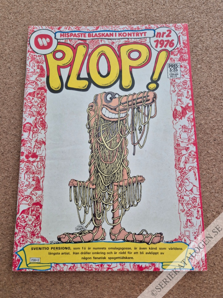Framsida på Plop! #2 (1976)