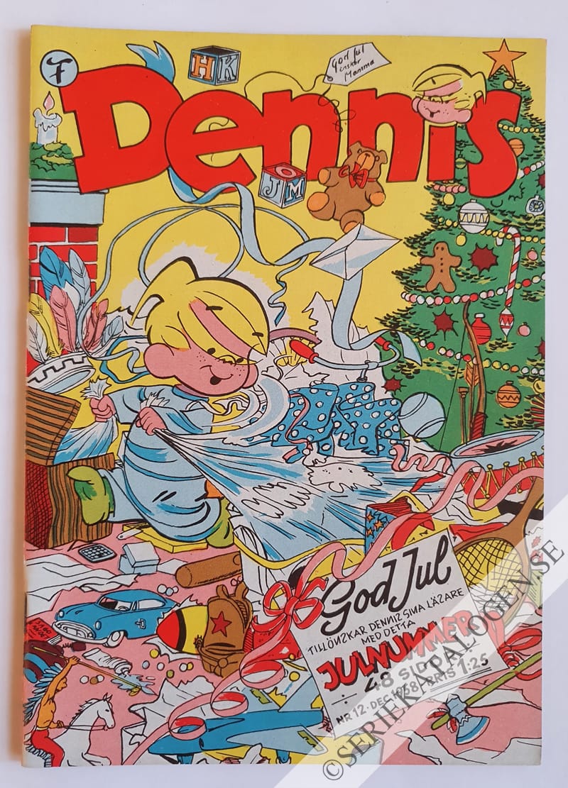 Framsida på Dennis #12 (1958)