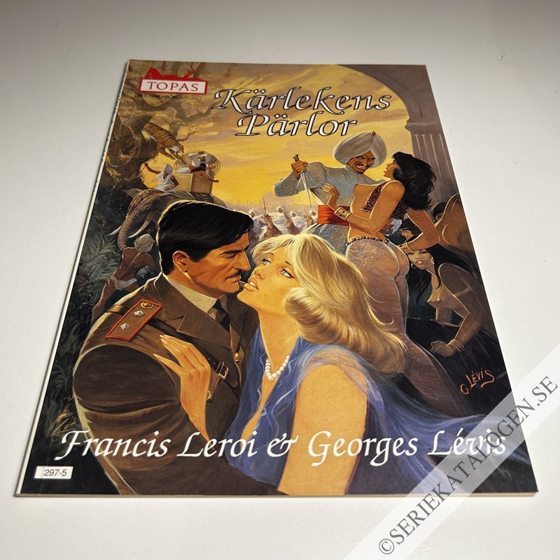 Framsida på Topas Kärlekens pärlor (1988)