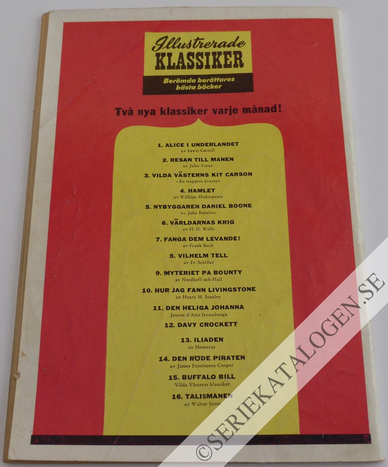 Baksida på Resan till månen (1956)