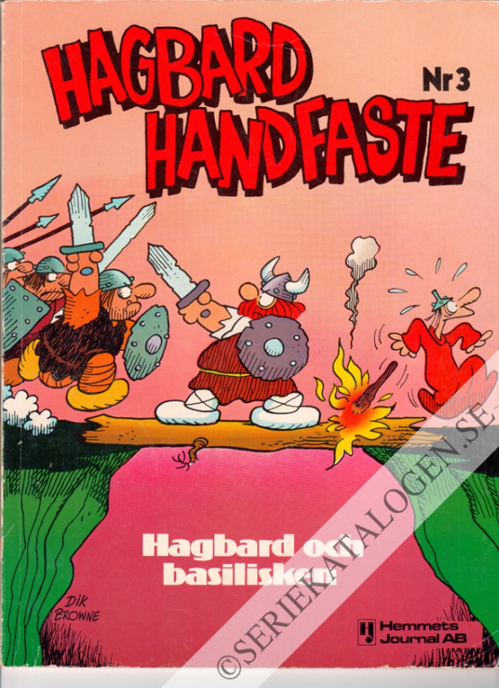 Framsida på Hagbard Handfaste Hagbard och basilisken (1978)
