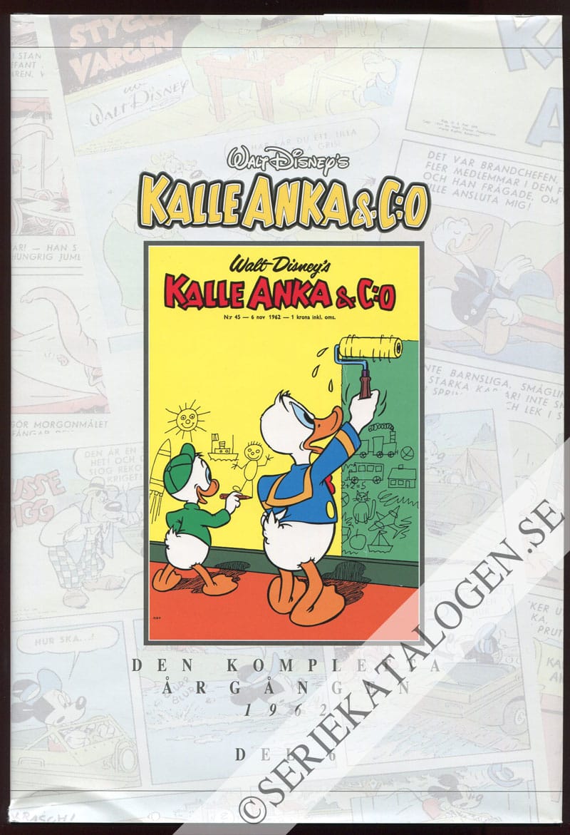 Framsida på Kalle Anka & C:o - den kompletta årgången 1962 del 6 (2007)