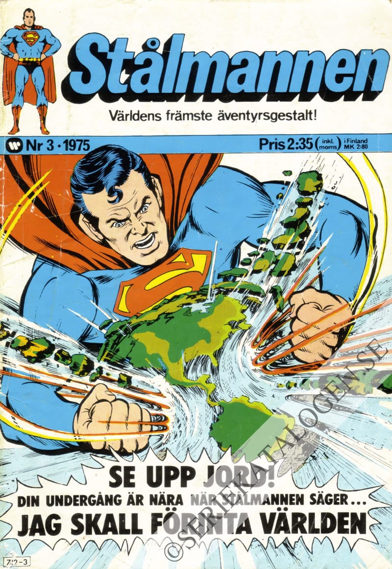 Framsida på Stålmannen #3 (1975)