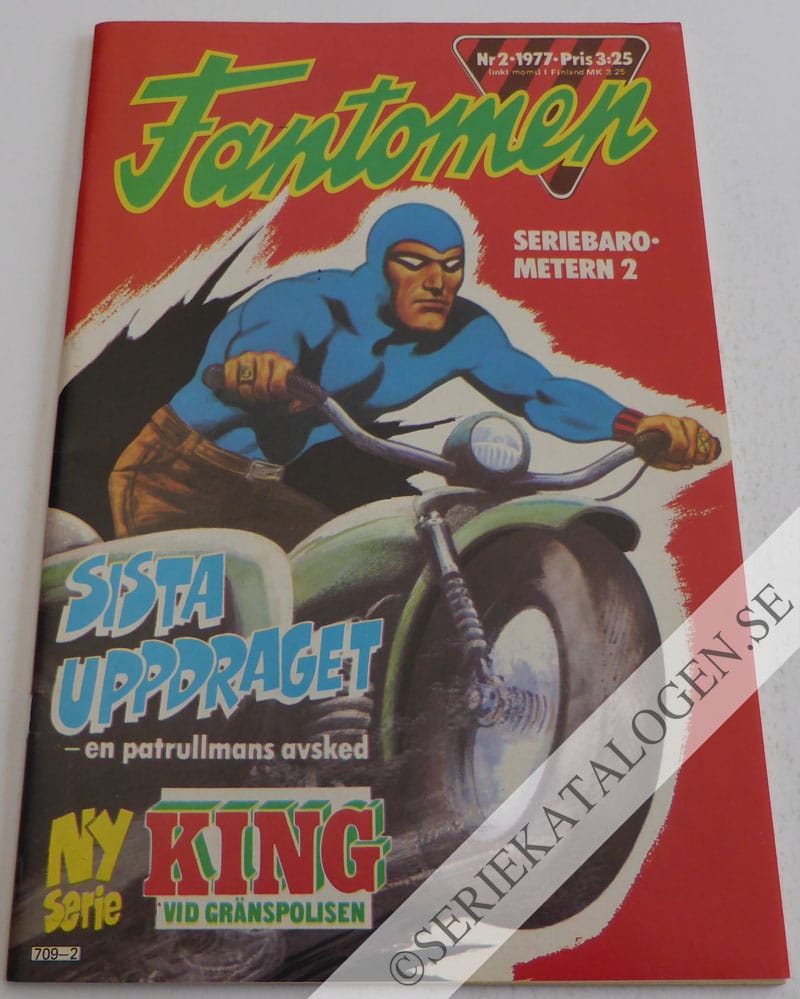 Framsida på Fantomen #2 (1977)