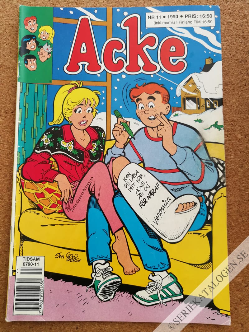 Framsida på Acke #11 (1993)