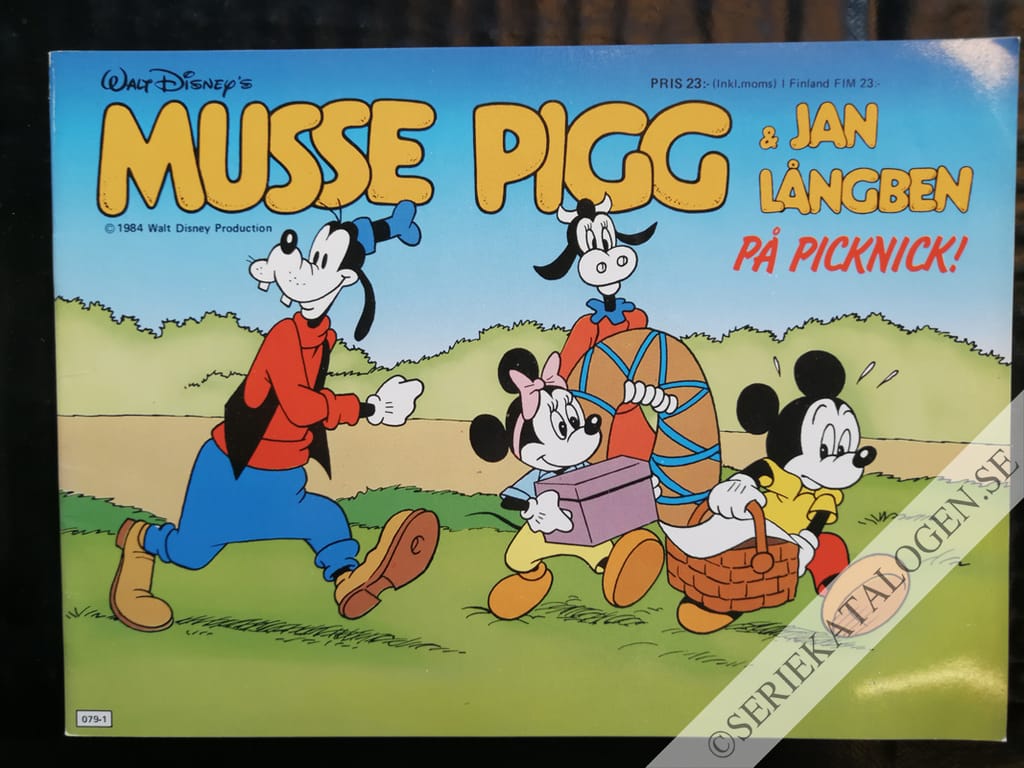 Framsida på Musse Pigg och Jan Långben # (1988)