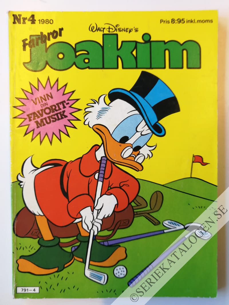 Framsida på Joakim #4 (1980)