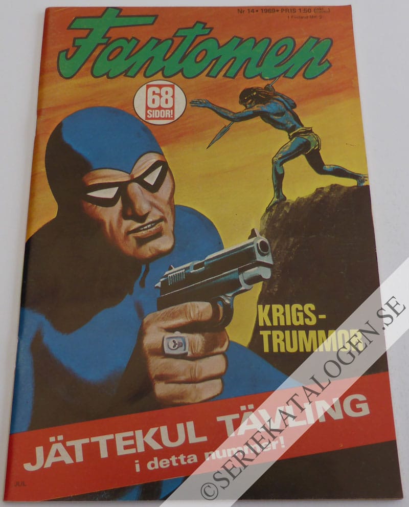 Framsida på Fantomen #14 (1969)