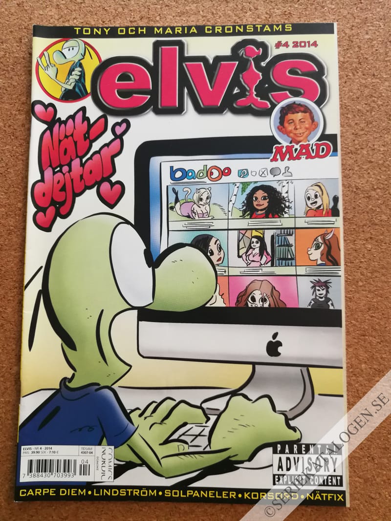 Framsida på Elvis #4 (2014)