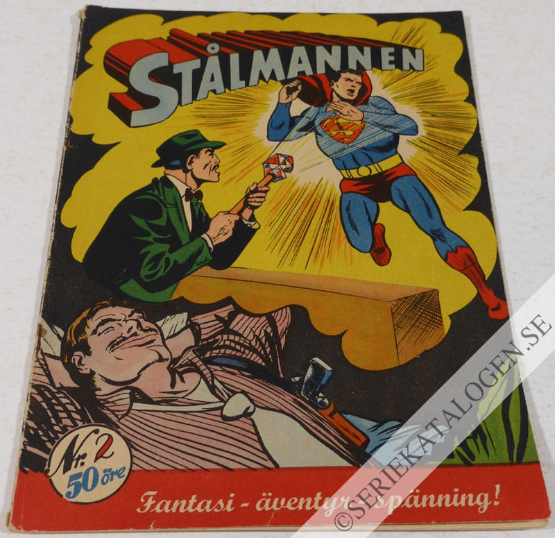 Framsida på Stålmannen #2 (1954)