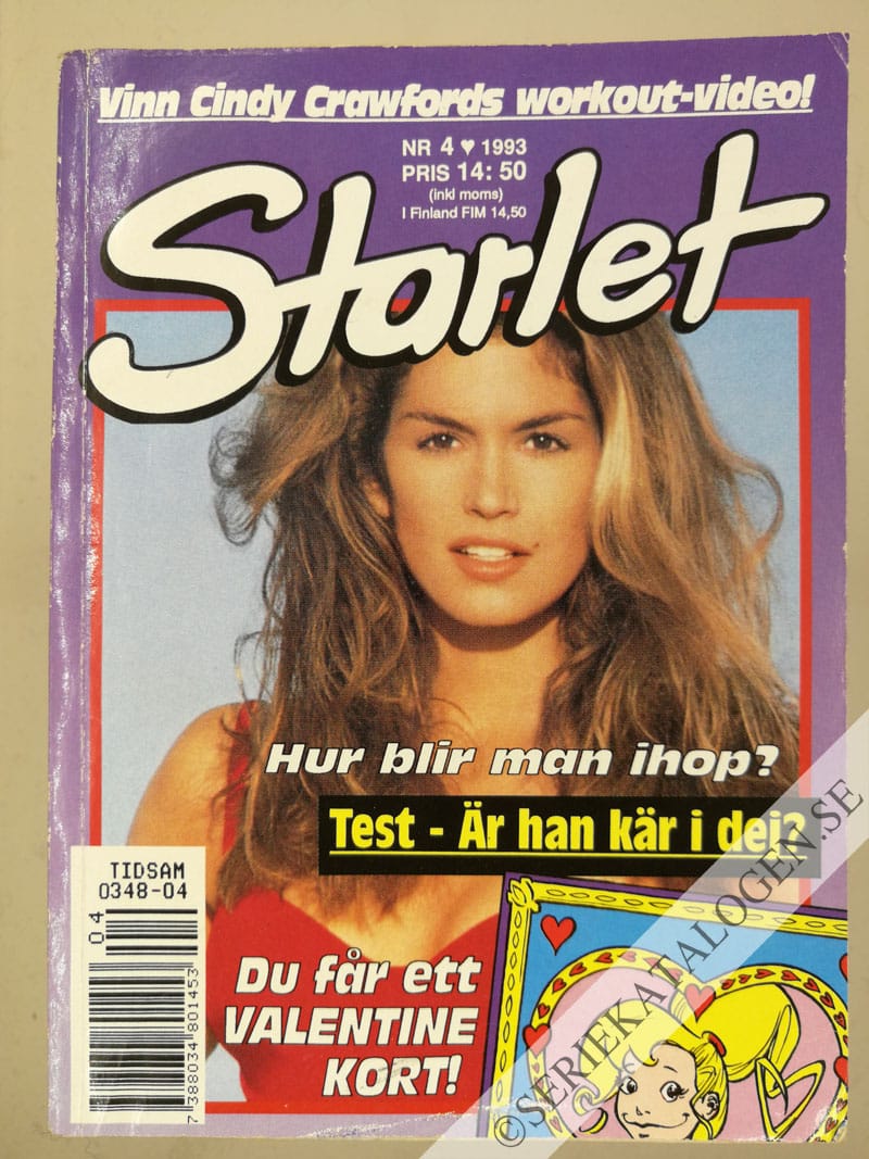 Framsida på Starlet #4 (1993)