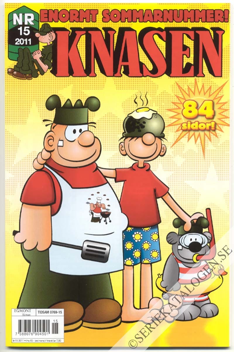 Framsida på Knasen #15 (2011)